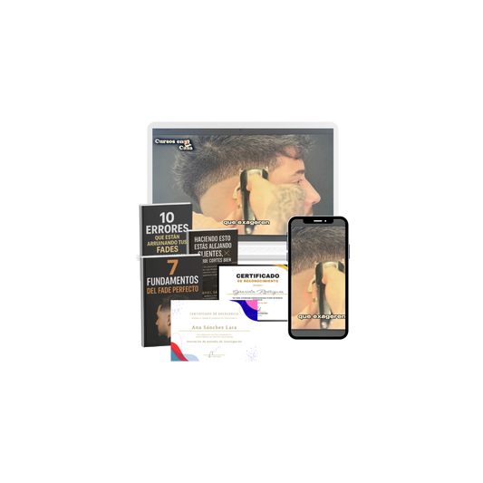 Megapack Barber Pro – Barbería + Colorimetría + Certificación